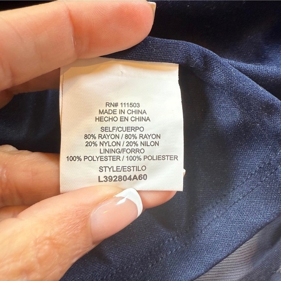 Lily White Black and Bluish Purple Velvet Top Floral blouse Ruffled Sleeves - Picture 12 of 13